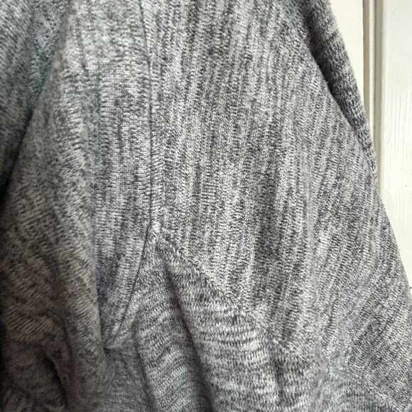 cozy Forever 21 Plus heather grey cowl neck pullover - Picture 3 of 11